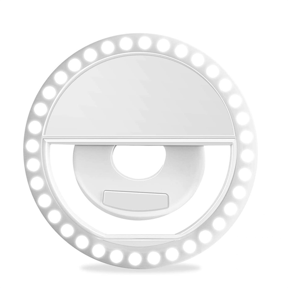 Photography Lighting Products - مصباح حلقي LED للسيلفي قابل للشحن