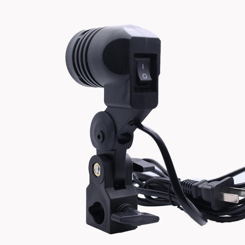 Photography Lighting Tools - كابل أسود بطول 1.8 متر مع