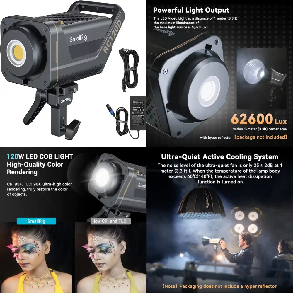 V Mount Battery - ضوء فيديو LED من نوع COB