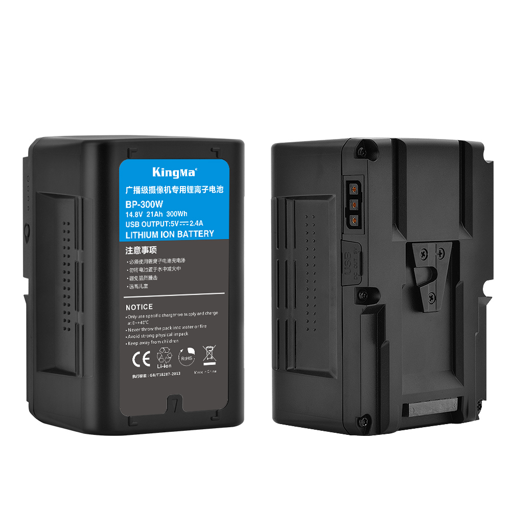V Mount Battery - Kingma قدرة عالية 21000mAh BP-300W 300Wh