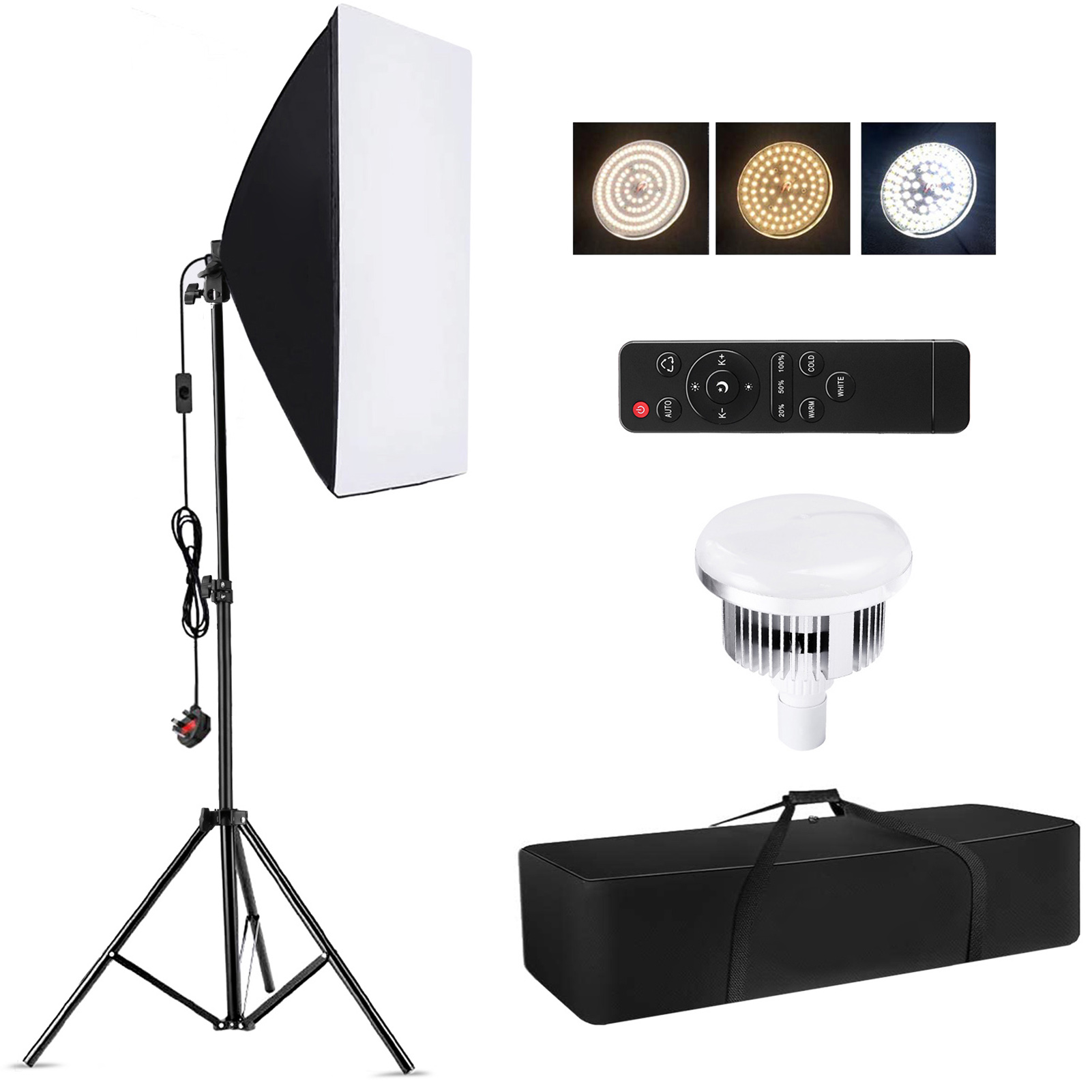 Photography Lighting Set - طقم إضاءة استوديو التصوير من كامونوم