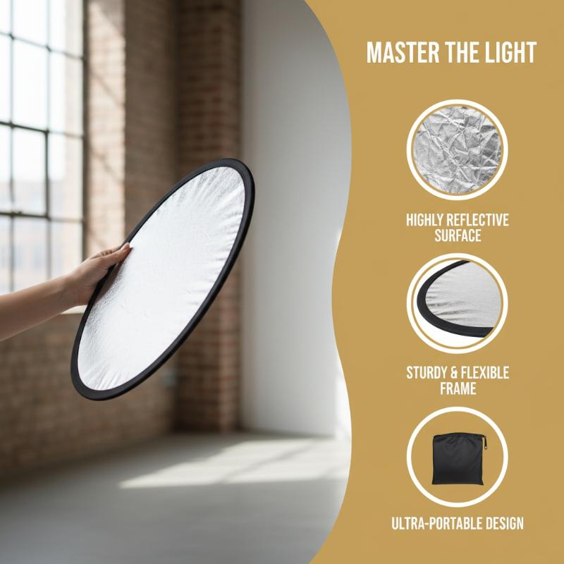 Photography Lighting For Outdoors - عاكس ضوء دائري 5 في 1