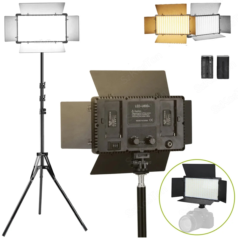 Photography Lighting Board - U800 U600 LED صور استوديو الفيديو