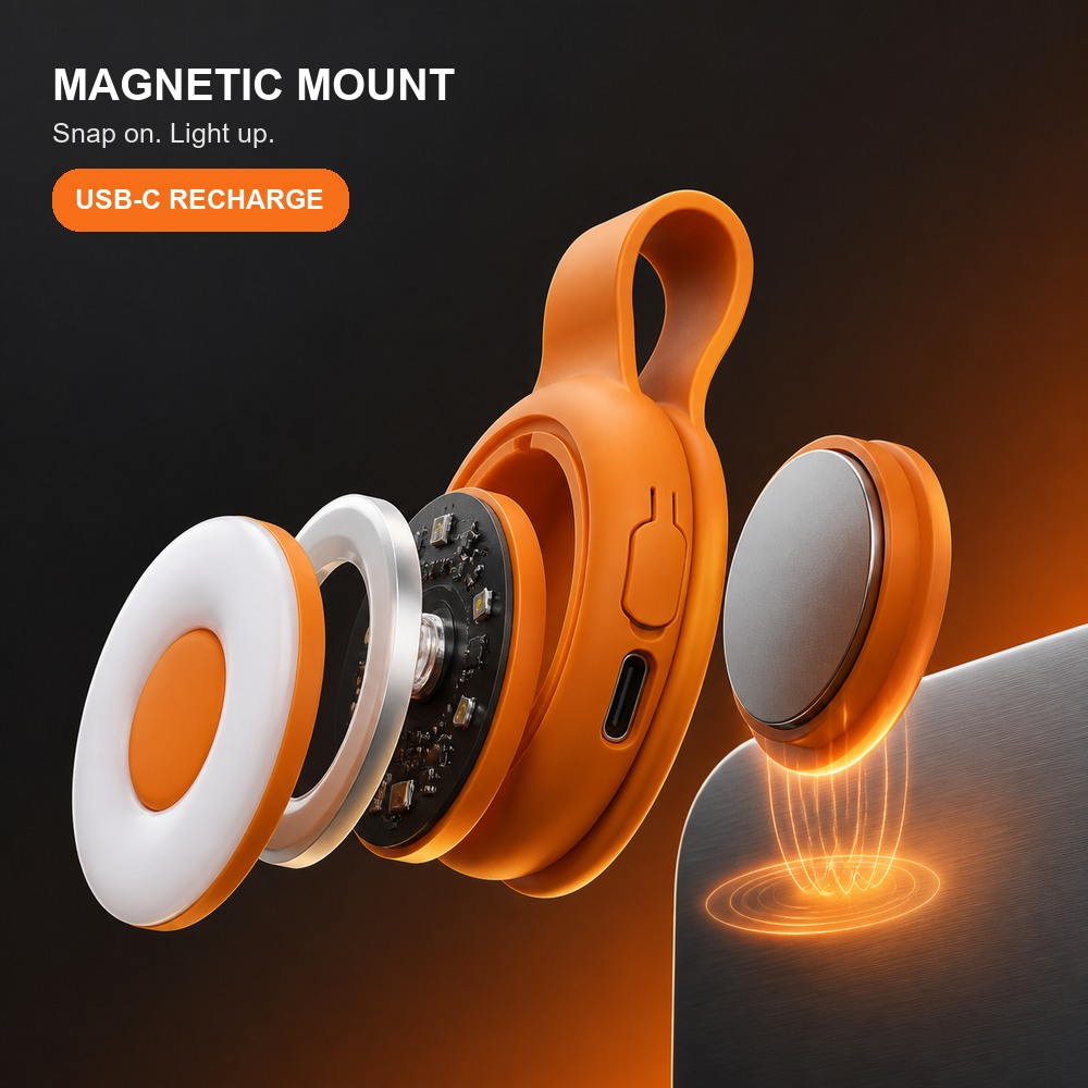ضوء LED محمول للسيلفي مع مشبك  - مراجعة Photography Lighting Set وسعره