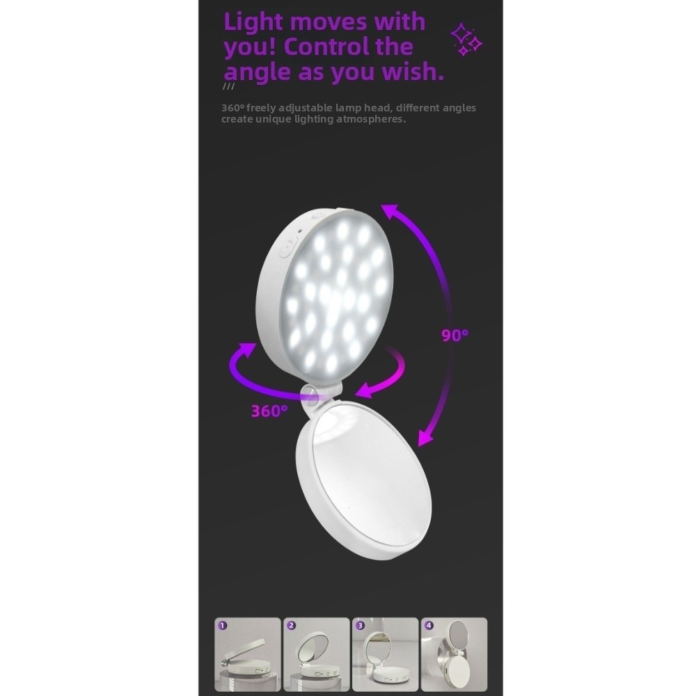 ضوء محمول صغير 3000-6500 كلفن  - مراجعة Photography Lighting Angles وسعره