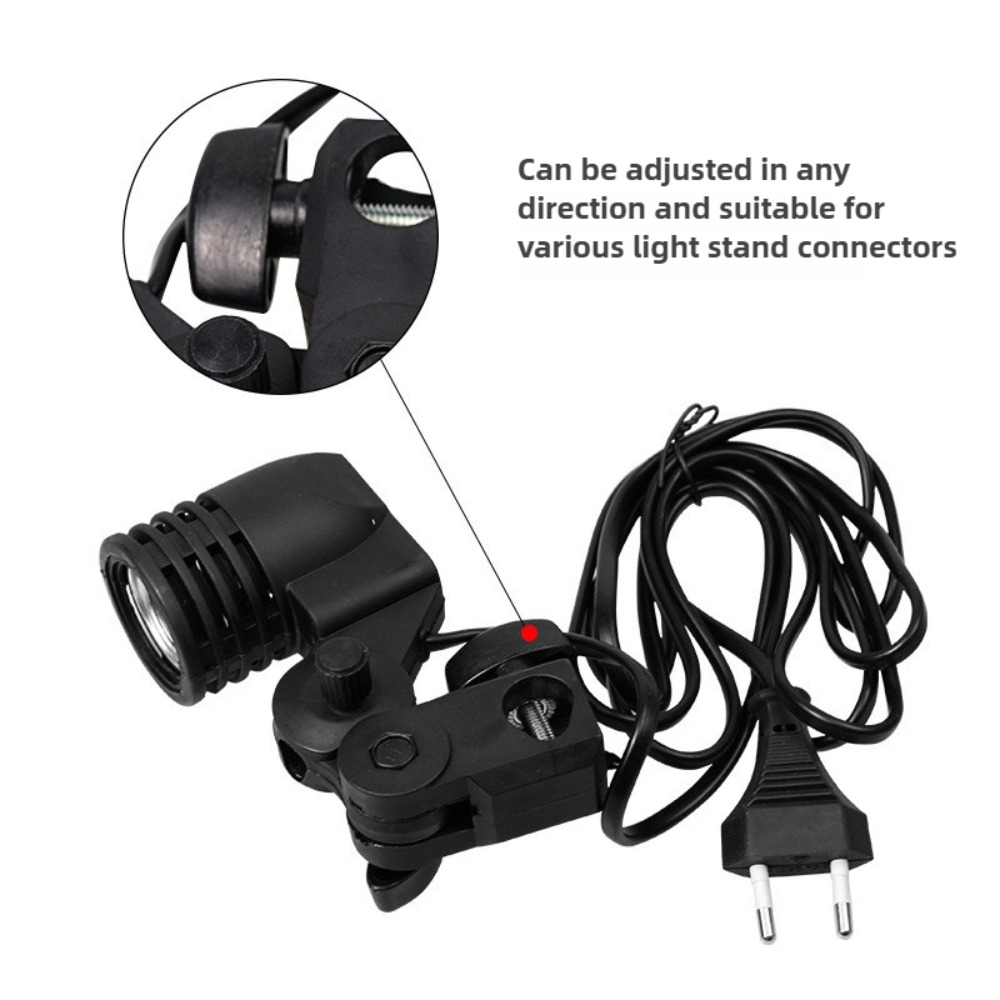 حامل لمبة الضوء 2 متر، مقبس تي - مراجعة Photography Lighting Mount وسعره