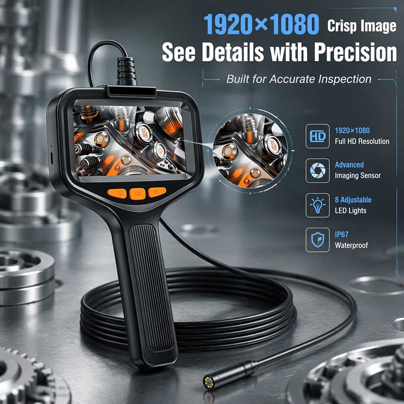 كاميرا بوريسكوب صناعية بدقة 10 - مراجعة Photography Lighting Products وسعره