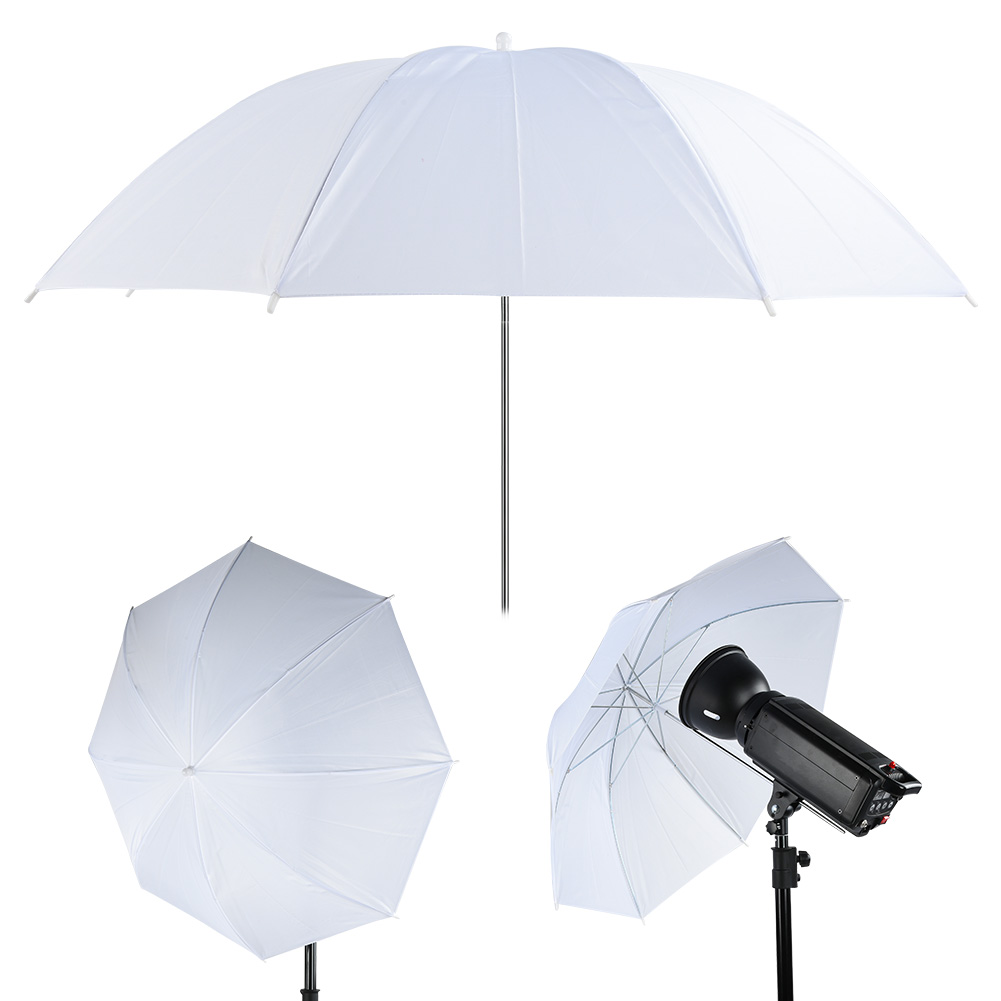 مظلة ناعمة بيضاء شفافة مقاس 33 - مراجعة Photography Lighting Box وسعره
