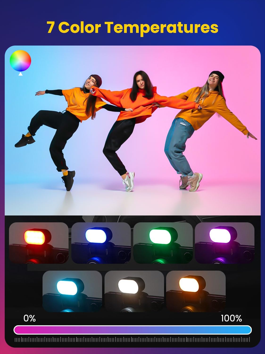 AOCHUAN Mini RGB المغناطيسي مل - مراجعة Photography Lighting Accessories وسعره