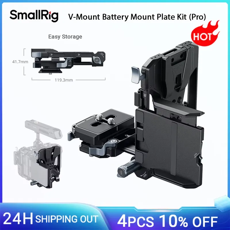 منتج من SmallRig: طقم لوحة تثب - مراجعة V Mount Battery وسعره