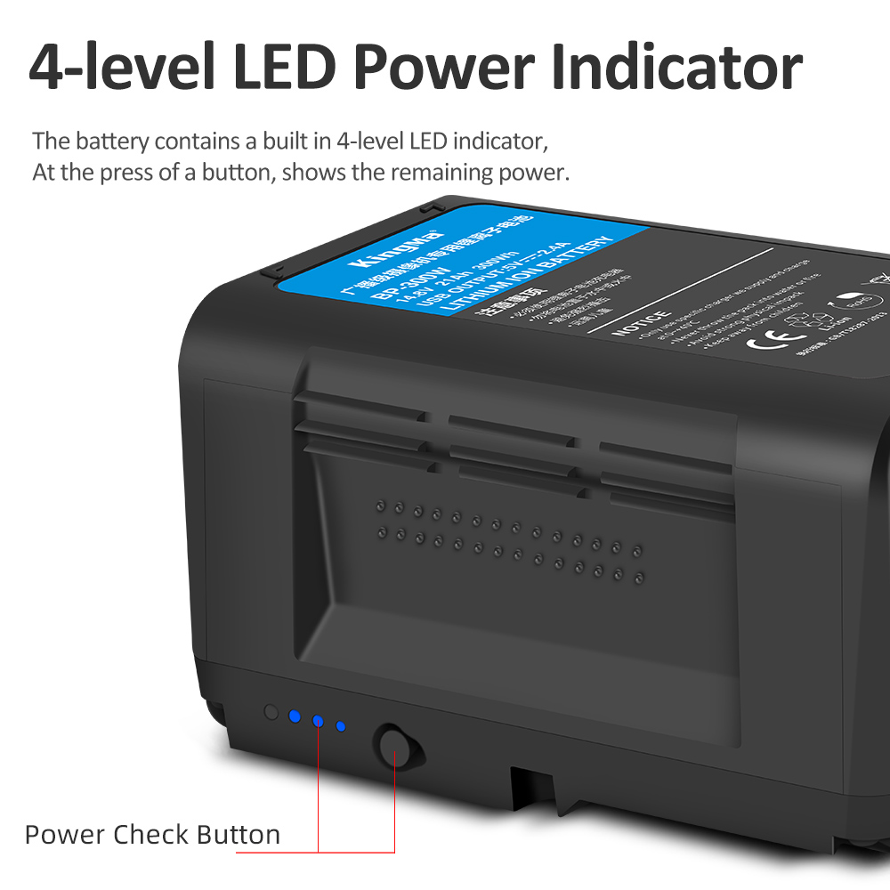 Kingma قدرة عالية 21000mAh BP- - مراجعة V Mount Battery وسعره