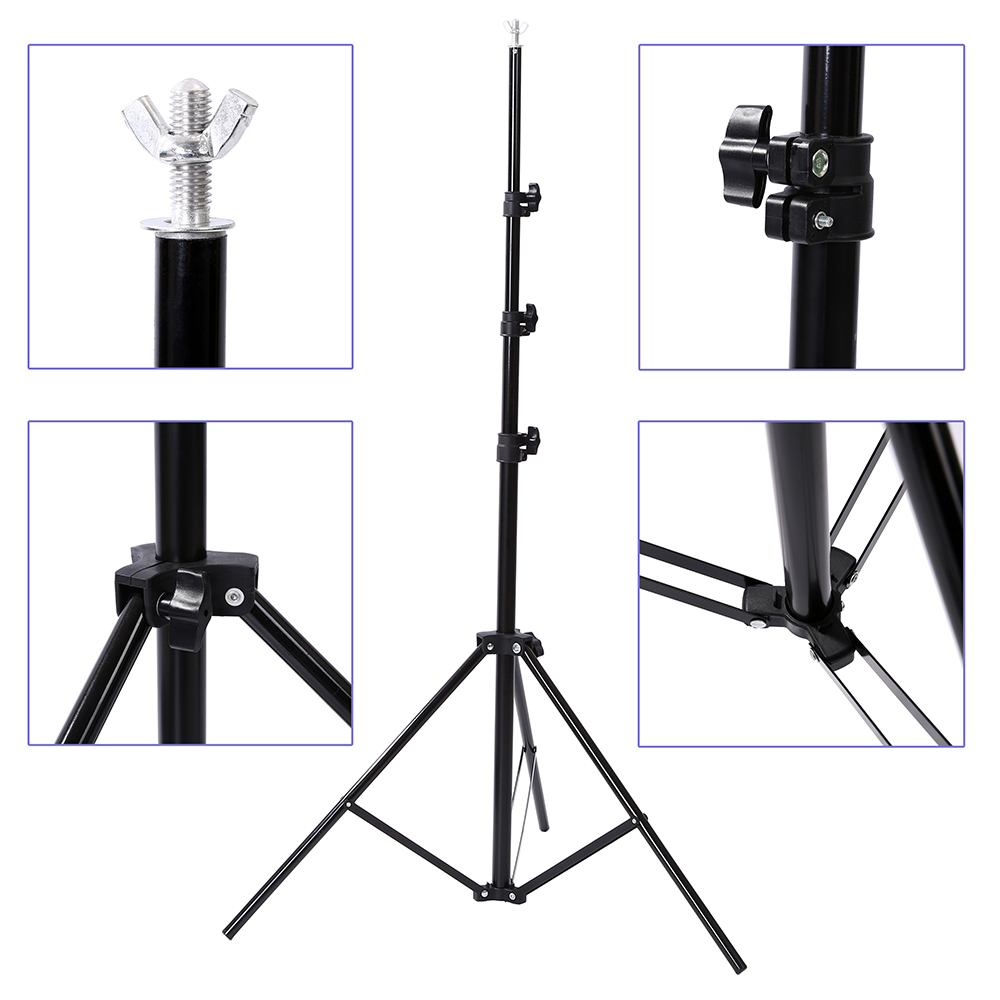 نظام دعم الخلفية للتصوير الفوت - مراجعة Photography Lighting Set وسعره