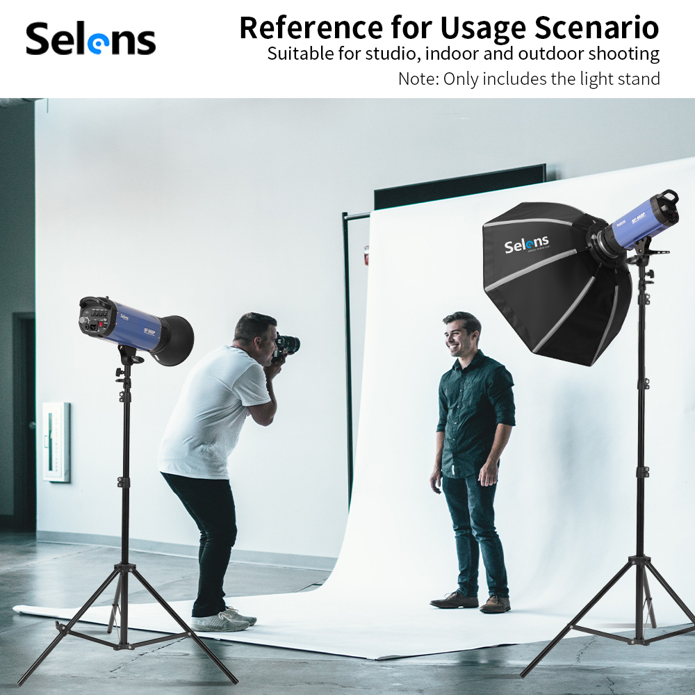 حامل إضاءة سيلينز بوسادة هوائي - مراجعة Photography Lighting Mount وسعره