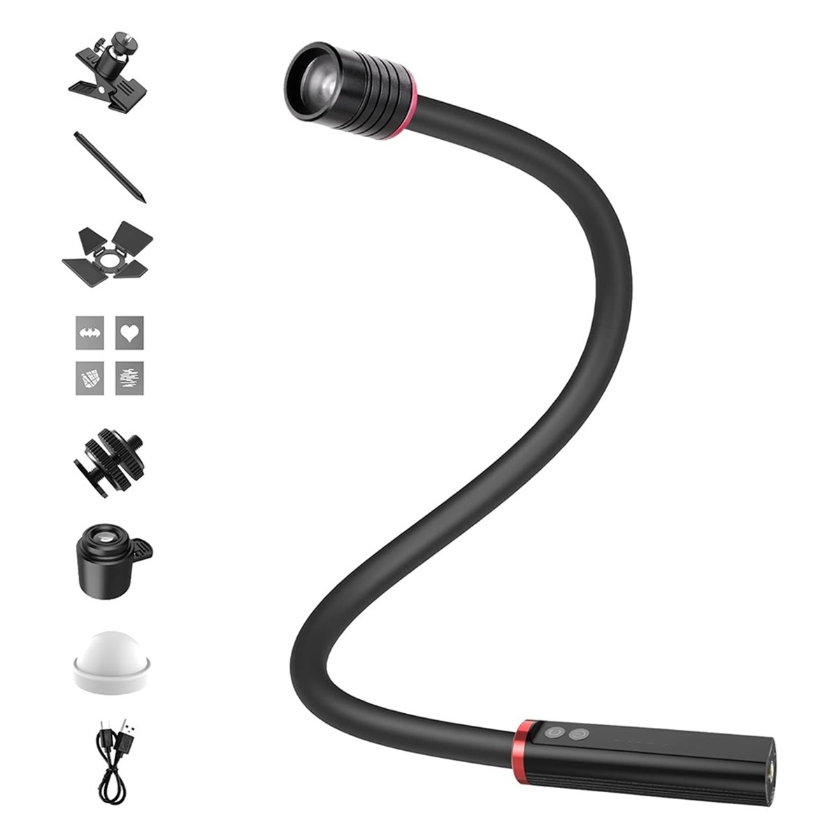 ضوء LED M05K للتصوير الماكرو،  - مراجعة Photography Lighting Angles وسعره