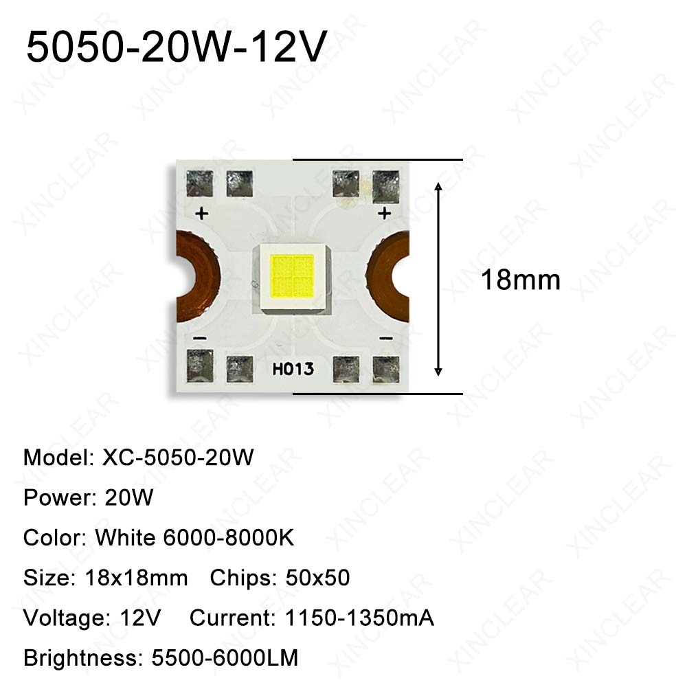 رقاقة LED SMD 5050 7070 20 وات - مراجعة Photography Lighting Board وسعره