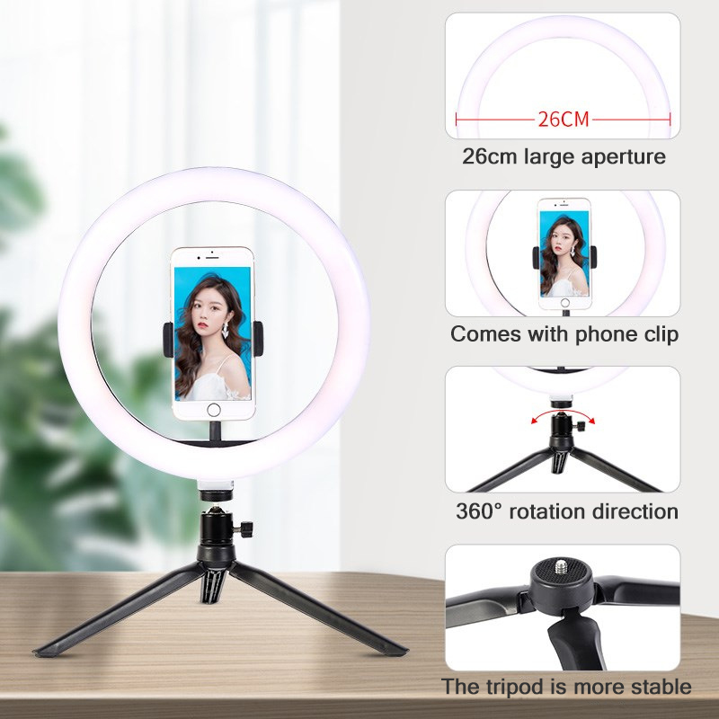 26 سنتيمتر 10 بوصة Led حلقة Se - مراجعة Photography Lighting Accessories وسعره