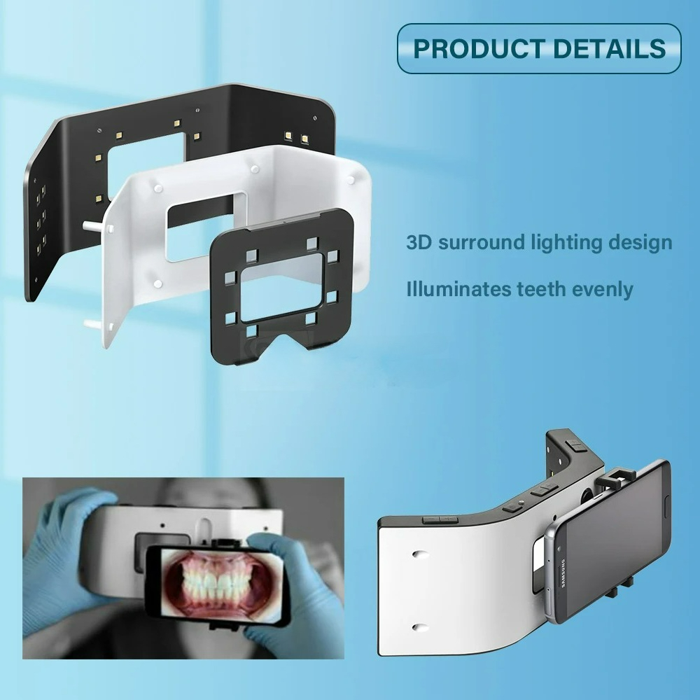 ضوء تصوير الأسنان للهاتف مع تق - مراجعة Photography Lighting Accessories وسعره