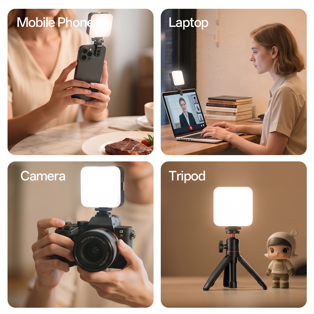 ضوء LED محمول صغير الحجم قابل  - مراجعة Photography Lighting Accessories وسعره