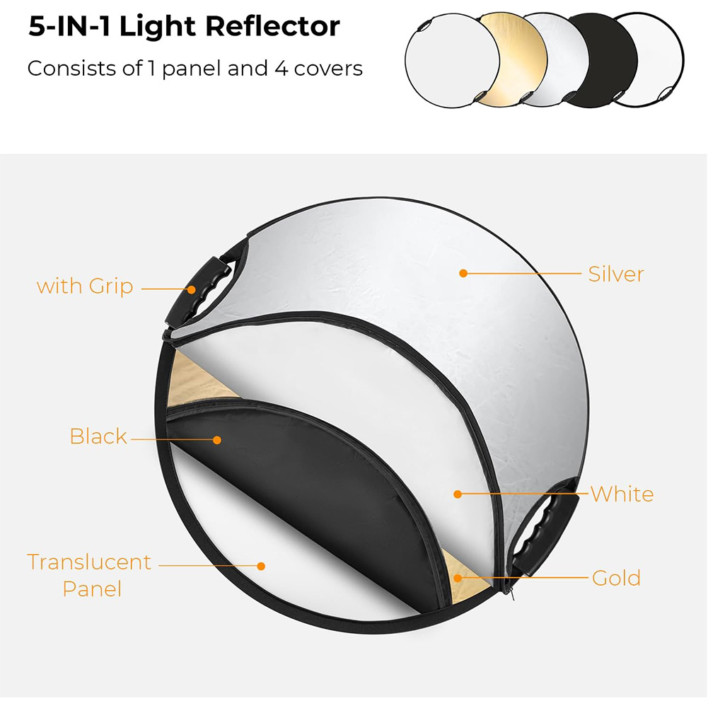 عاكس ضوء قابل للطي من MYOBO مع - مراجعة Photography Lighting Box وسعره