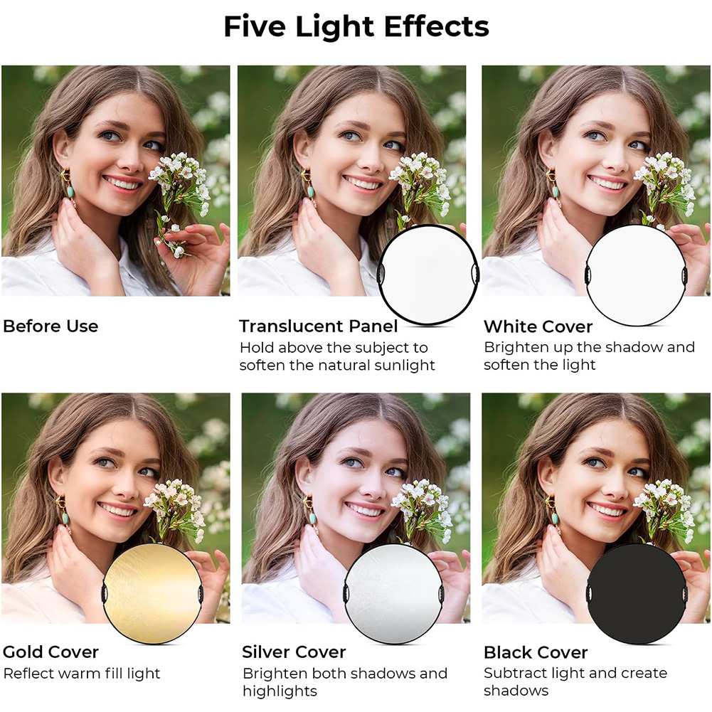 عاكس ضوء قابل للطي من MYOBO مع - مراجعة Photography Lighting Box وسعره