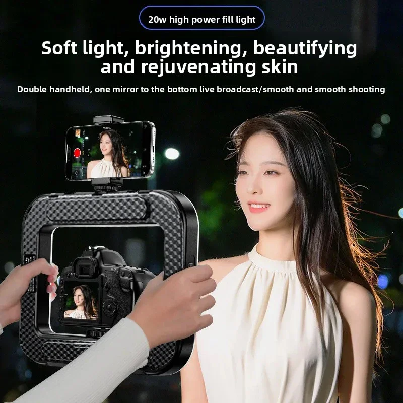 ضوء LED حلقي محمول باليد جديد  - مراجعة Photography Lighting Products وسعره
