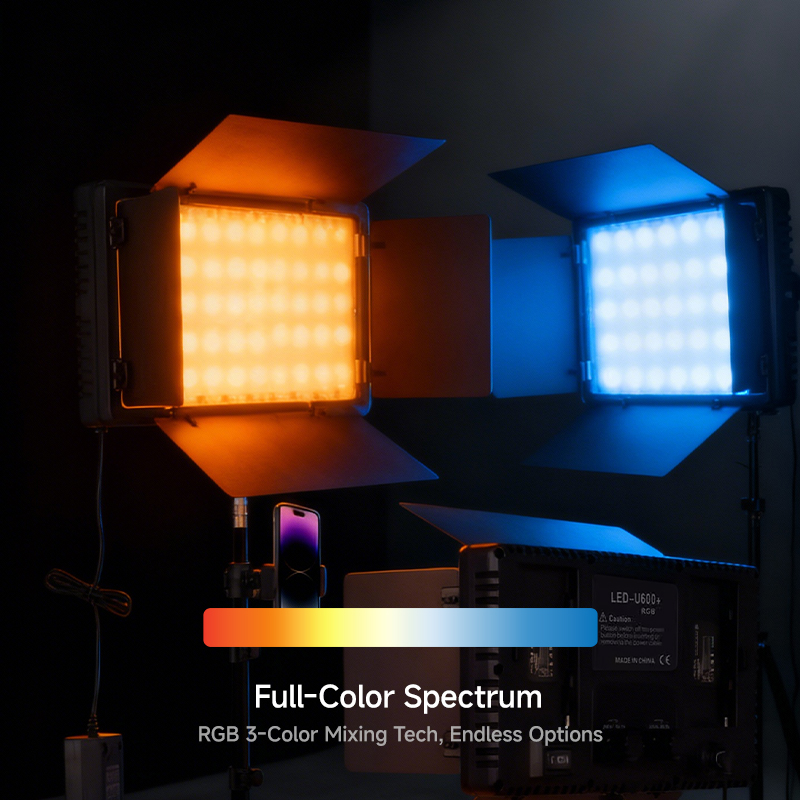 ضوء LED U600 للتصوير الفوتوغرا - مراجعة Photography Lighting Board وسعره