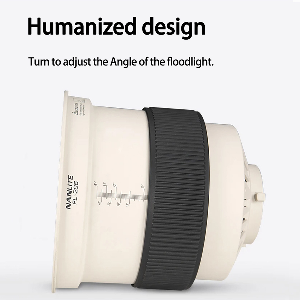 عدسة فريسنل نانلايت FL-20G بتر - مراجعة Photography Lighting Tools وسعره