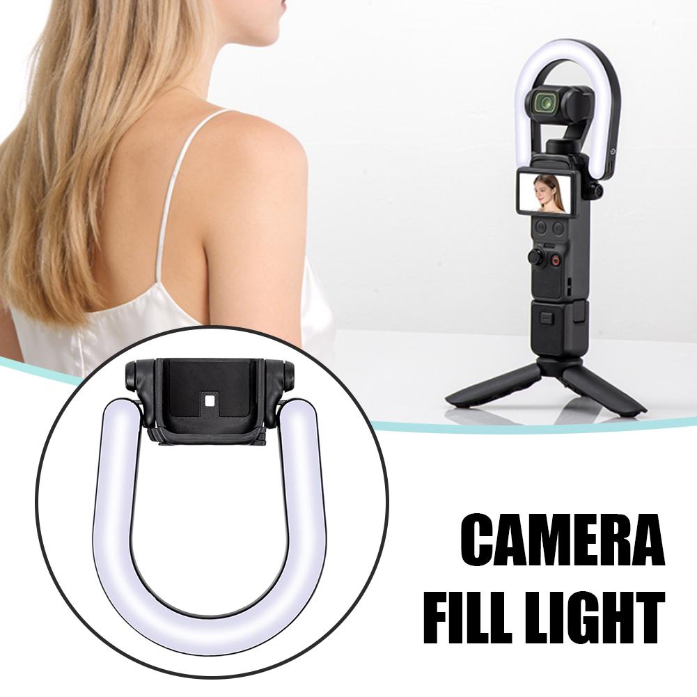 ضوء حلقي قابل للشحن لـ DJI Osm - مراجعة Photography Lighting Angles وسعره