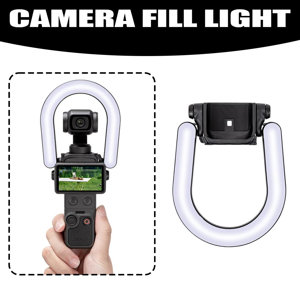 ضوء حلقي قابل للشحن لـ DJI Osm - مراجعة Photography Lighting Angles وسعره