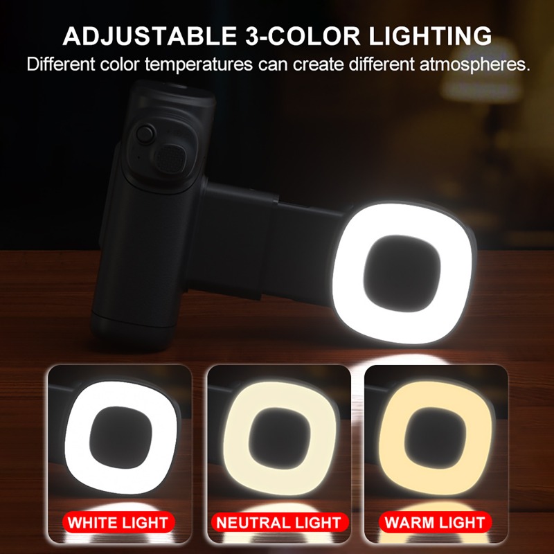ضوء إضافي للهاتف المحمول مع 3  - مراجعة Photography Lighting Angles وسعره