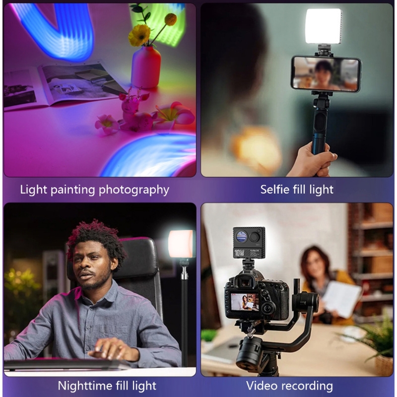 مصباح حلقات سيلفي مغناطيسي للت - مراجعة Photography Lighting For Outdoors وسعره