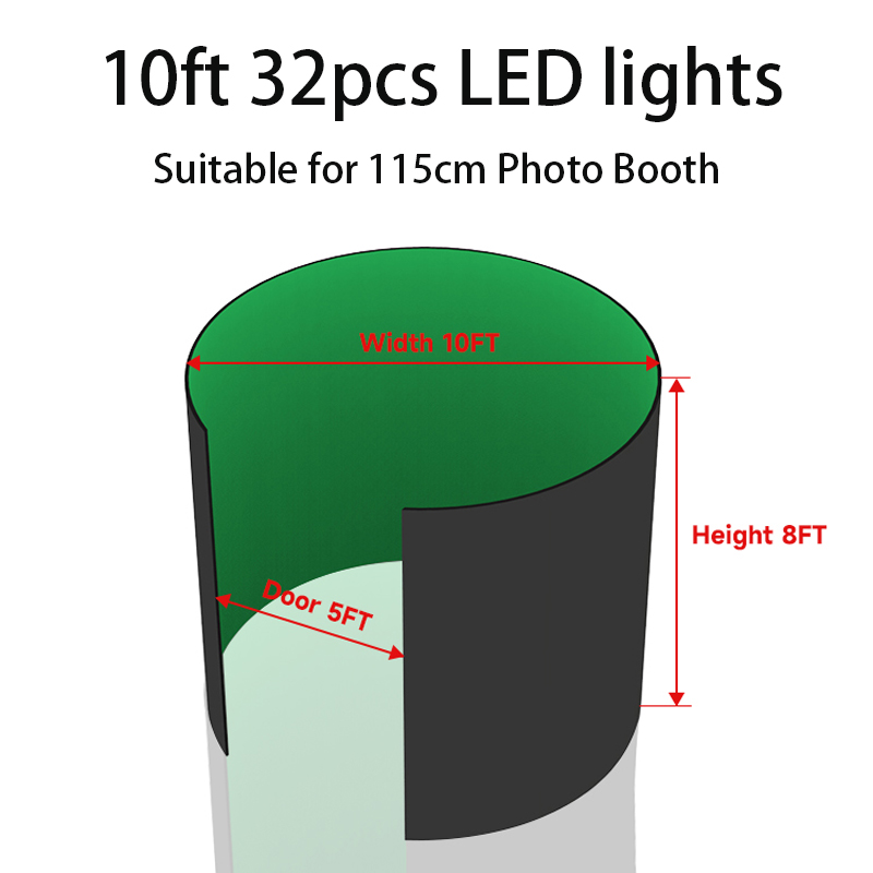 خيمة تصوير 360 درجة مع إضاءة L - مراجعة Photography Lighting And Backdrop Kits وسعره